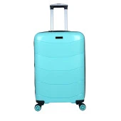 Bagacar Ultra Hafif Kırılmaz Silikon 3lü Set Valiz Mint+ETİKET HEDİYELİ! thumbnail 3