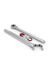 Alüminyum Balkon Çamaşır Kurutma Askısı Küpeşte Çamaşırlık Parlak Renk - 1