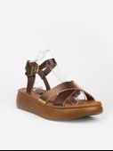KUUM LONDON Orthopedix K8409 Hakiki Deri Kadın Sandalet - 1