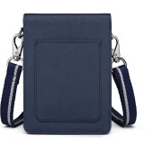 Smart Bags Küçük Telefonluk Kadın Çantası Krinkıl Kumaş 3173 Lacivert - 2