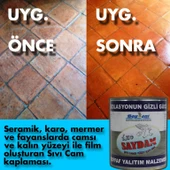 Boysat Sıvı Cam İzo Saydam Glass Seramik Karo Mermer Şeffaf Yalıtım 2 Kg thumbnail 3