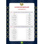 Arapça Alfabe ve Sayılar YAZ-SİL Kitabı - 6