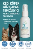 KorPet Kedi Köpek Göz Çapak Temizleyici Akıntı Arındırıcı Solüsyon Sprey 100 ml thumbnail 1