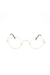 MARMORİS Köprülü Yuvarlak Gold Mavi Işık Engelleyici Gözlük MAR-0059-3 - 1