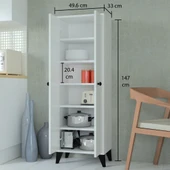 Mobilique Venedik 6Raflı Banyo Dolabı - 3