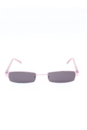 MARMORİS Metal Çerçeveli Küçük Dikdörtgen Güneş Gözlüğü MAR-0025 - 1