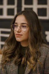 MARMORİS Silver Metal Çerçeveli Mavi Işık Engelleyici Oval Gözlük MAR-0053-1 - 1