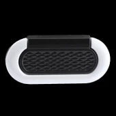 Midas Kulp Mobilya Mutfak Dolabı Çekmece Dolap Kulpları Kapak Kulpu Kulbu Siyah Beyaz 64 mm Metal thumbnail 6