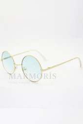 MARMORİS Yuvarlak Şeker Renkli Kadın Güneş Gözlüğü Uv400 MAR-0076-3 - 3