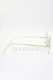 MARMORİS Yuvarlak Şeker Renkli Kadın Güneş Gözlüğü Uv400 MAR-0076-3 - 4