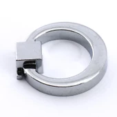 Yüzük Düğme Sarkaç Krom Kulp Mobilya Mutfak Dolabı Çekmece Dolap Kulpları Kapak Kulpu Kulb Metal - 4