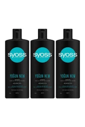 Syoss Yoğun Nem Şampuanı 3 x 500 ML thumbnail 1