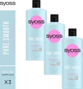 Syoss Pure Micellar Şampuan 500Ml X 3 Adet - 1
