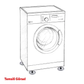 Beyaz Eşya Raf Mobilya Bingo Rotil Ayakları M8 Civatalı 8 Mm Metal Profil Ayağı 1.5 Cm (4 ADET) thumbnail 7