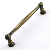 Sütun Eskitme Antik Sarı 128 mm Metal Mobilya Mutfak Çekmece Dolap Dolabı Kulpu Kulbu Kulpları - 2