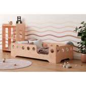 Montessori Yatak Ahşap Beşik Karyola Çocuk ve Bebek Yatak - 3