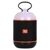 T&G TG605 Led Işıklı Taşınabilir Wireless Kablosuz Bluetooth Hoparlör Usb Sd Fm Destekli Şarjlı Ses Bombası Speaker - 4