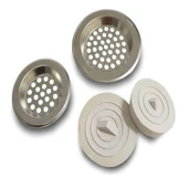 Lavabo Süzgeç Küvet Jakuzi Duşakabin Eviye Tıpası Süzgeçli 2 Adetli Set Lavabo Tıkacı Gider  Tıpası - 2