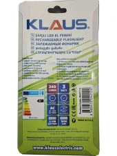 Klaus Şarjlı LED El Feneri KE47713 - 3