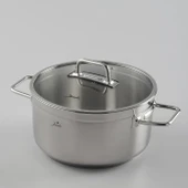 Jumbo Modena 8 Parça Çelik Tencere Seti thumbnail 5