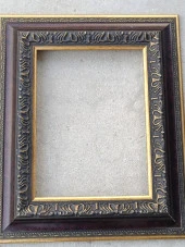 Sarı Yaldız İşlemeli Çerçeve 51x61cm 002 - 3