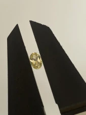 Faset Kesim Beyaz Safir Taşı 1 Karat - 1