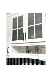 Şehzade Siyah Tv Ünitesi Vestiyer Yatak Odası Mutfak Dolap Çekmece Kulpu 64 Mm (6,4 Cm) 15 Adet thumbnail 1