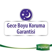 Depend Emici Külot Hasta Bezi Large - Büyük Kadın 150 Adet (5PK*30) - 5