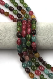 Renkli Kuvars Doğal Taş Dizi 11 x 14 mm Şekilsiz Kesim thumbnail 1