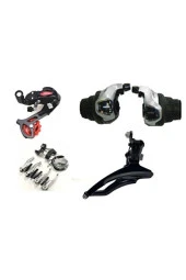 Bisiklet Tx70 Fren Vites Takımı Komple Set (braketsiz Aktarıcılı) - 1