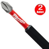 Milwaukee Bits Yıldız Uç Vidalama Matkap Ucu Ph2 x 90mm -2 Adet - 1