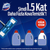 Domestos Yüzey Temizleyici Okyanus Maksimum Hijyen Tüm Yüzeyler İçin 1500 ML x 3 Adet - 8