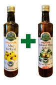 Organik Alıç Sirkesi 500 ml + Organik Yabani Elma Sirkesi 500 ml - 1