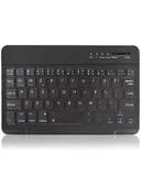 Wenn Tab 7" Uyumlu Kablosuz Bluetooth Şarj Edilebilir Mini Q Klavye - 2