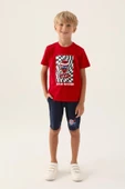 Rolypoly Erkek Çocuk Bermuda Pijama Takımı 33312 - 1