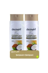 Dermokil Hindistan Cevizi Özlü Şampuan 400ml 2'li Set thumbnail 2