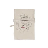 Flower Women Nakışlı Kitap - Tablet - Ebook Çantası / Kılıfı - 3