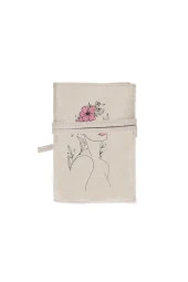 Flower Women Nakışlı Kitap - Tablet - Ebook Çantası / Kılıfı - 3