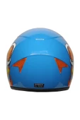 MTS SY118 ÇOCUK KASKI SKULL BLUE - 2