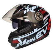 FREE-M 913 EVO RED GÜNEŞ VİZÖRLÜ FULLFACE KASK thumbnail 2
