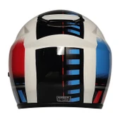 Free- M 913 Tesseract Güneş Vizörlü Kapalı Kask Siyah Camlı - 3