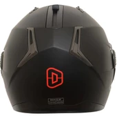 Beon B700 Çene Açılır Kask Mat Siyah - 3