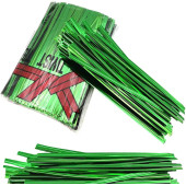 paket teli bitki teli 20 cm plastik kaplı metal 100 adet - 3