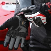 SCOYCO MC109 YAZLIK ELDİVEN KIRMIZI thumbnail 3