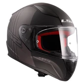 LS2 RAPID MULTIPLYY MAT SİYAH-GRİ KASK - 4