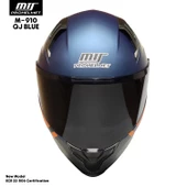MTS M-910 BLUE GÜNEŞ VİZÖRLÜ KASK (SİYAH CAMLI) thumbnail 3