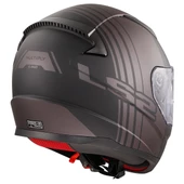 LS2 RAPID MULTIPLYY MAT SİYAH-GRİ KASK - 3