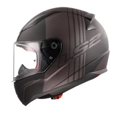 LS2 RAPID MULTIPLYY MAT SİYAH-GRİ KASK - 1