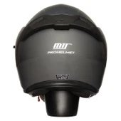 MTS M-801-SNAKE DARK GREY GÜNEŞ VİZÖRLÜ KASK - 4