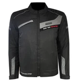 PROSEV 5305 KISA MONT 4 MEVSİM SİYAH-GRİ - 1